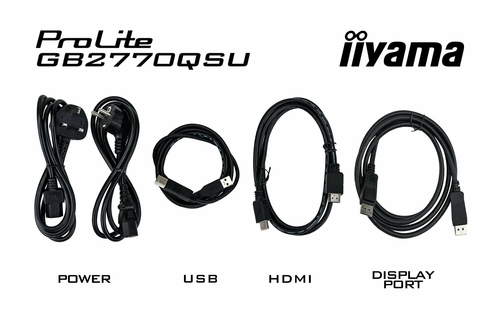 Iiyama 27 pouces  GB2770QSU-B6 - Ecran PC Iiyama - grosbill.com - 10