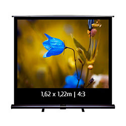 Kimex International Ecran de projection transportable 162 x 122cm 4:3