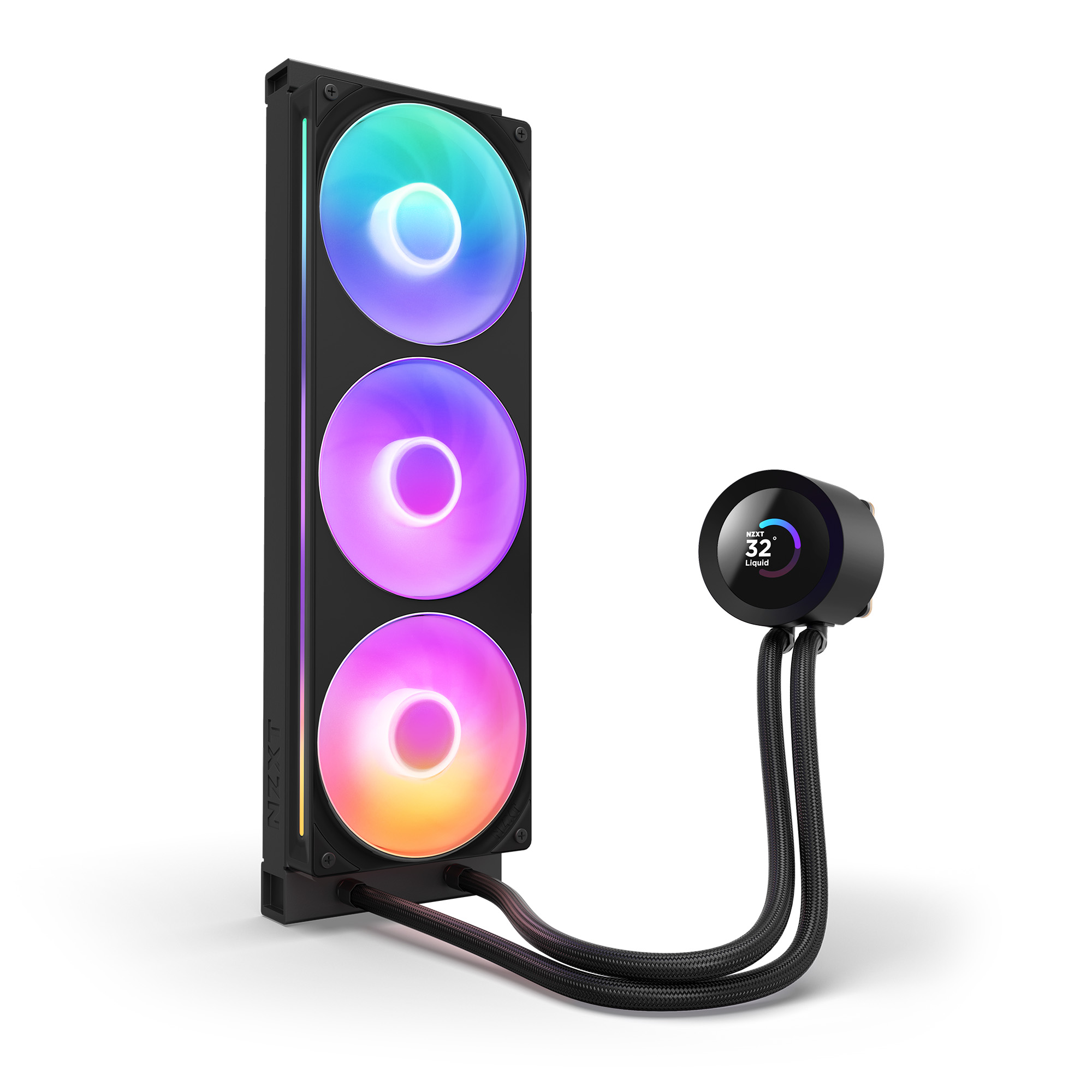 NZXT Kraken Plus 360 RGB - 360mm - Noir - Watercooling NZXT - 2