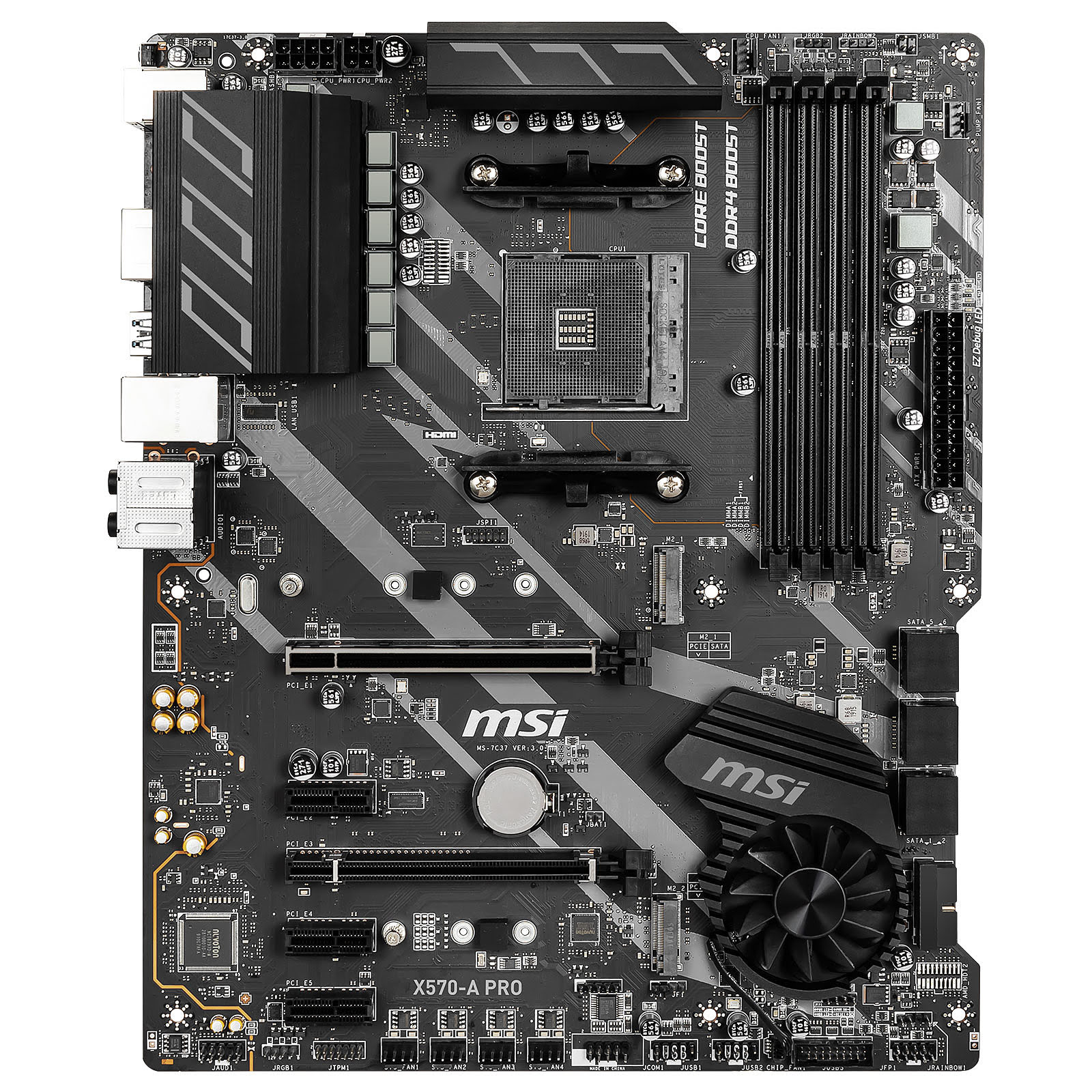 MSI X570-A PRO ATX  - Carte mère MSI - grosbill.com - 4