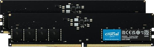 32GB Kit 2x16GB DDR5-5600 UDIMM Crucial - Achat / Vente sur grosbill.com - 0