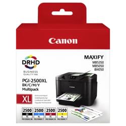 Canon Pack 4 Cartouches BK,C,M,Y PGI-2500XL - 9254B004
