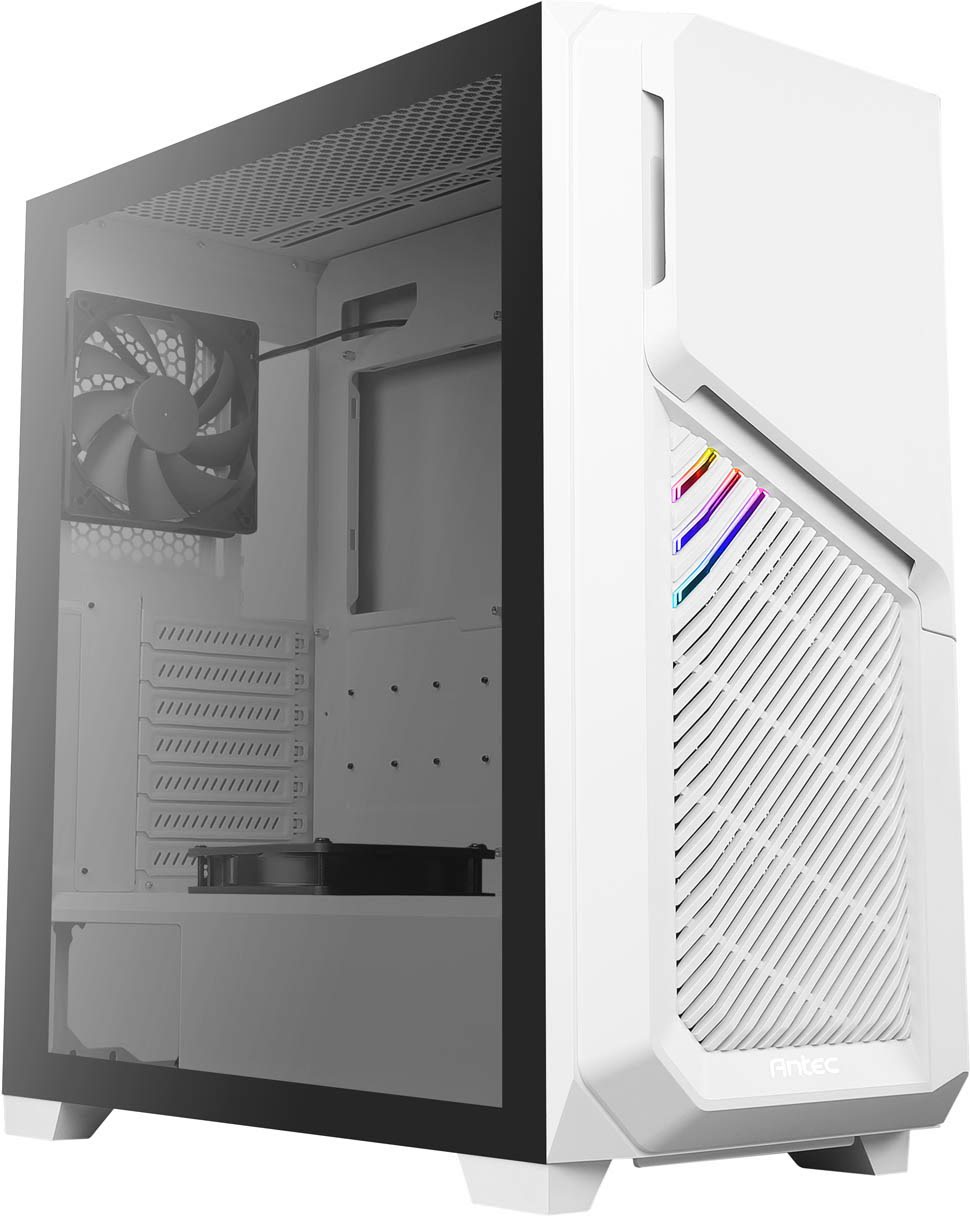 Antec DP502 FLUX White Blanc - Boîtier PC Antec - grosbill.com - 1