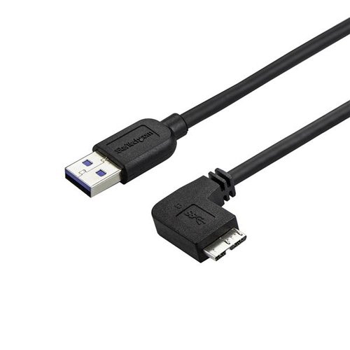 0.5m 20in Slim Micro USB 3.0 Cable - M/M - Achat / Vente sur grosbill.com - 0