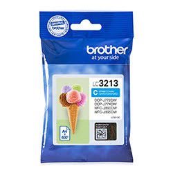 Brother Cartouche Cyan LC-3213 400 pages - LC3213C