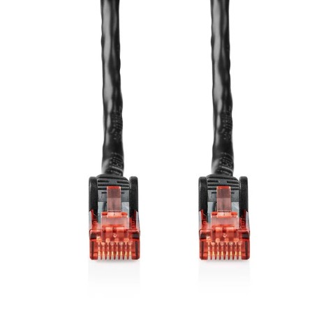 Câble RJ45 Cat6 U/UTP - 50m - Noir - Connectique réseau - 1