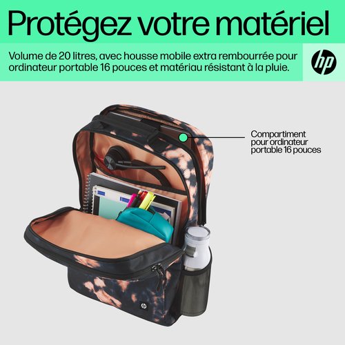HP Campus XL Tie dye Backpack - Achat / Vente sur grosbill.com - 4