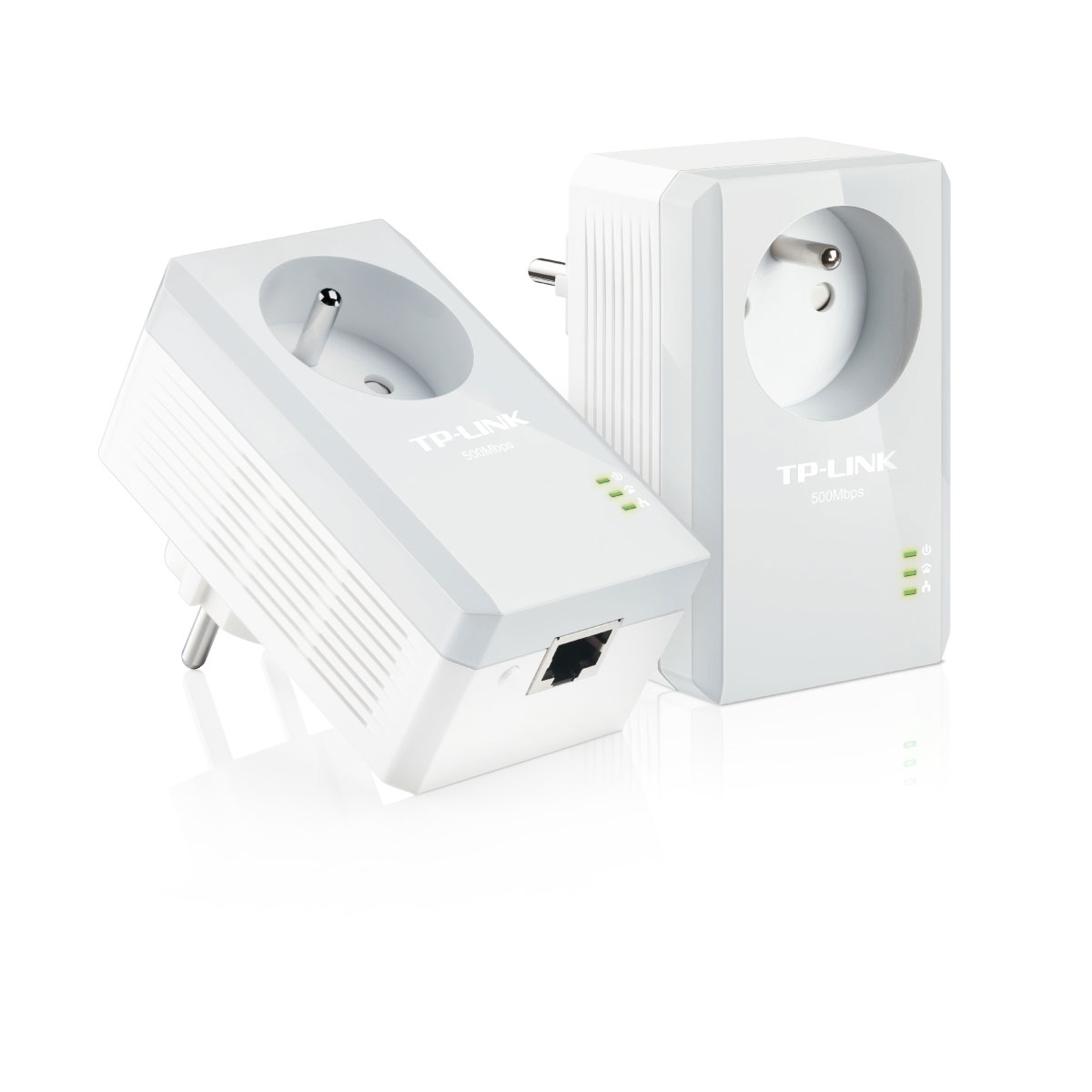 TP-Link TL-PA4015PKIT (500Mb) avec prise - Pack de 2  - Adaptateur CPL - 3