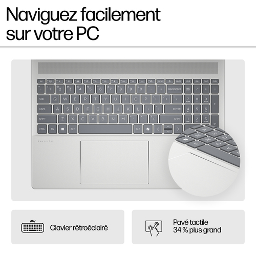 HP B13VBEA - PC portable HP - grosbill.com - 7