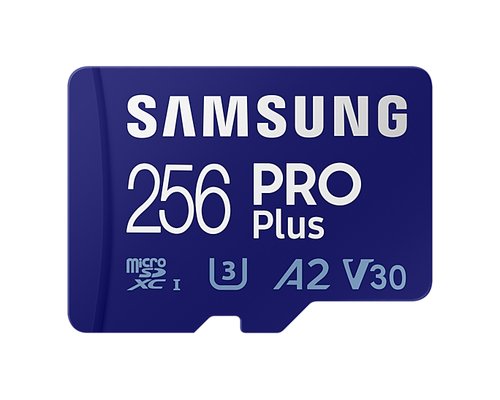 Samsung Micro SD 256GB PRO PLUS+SD Adapter