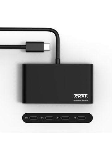 USB HUB TYPE C - 4 PORTS TYPE C - Connectique PC - grosbill.com - 4