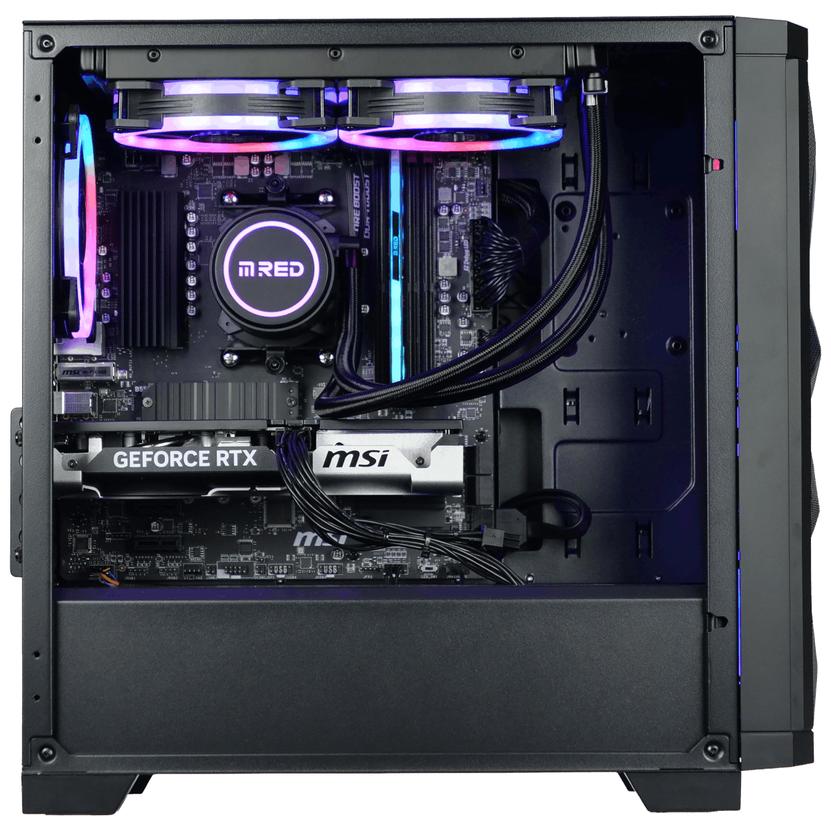 Grosbill MOON V2 - R7-5700X/5060Ti/16Go/1To - 0226-GB (PCG-10602988) - Achat / Vente PC Fixe sur grosbill.com - 1