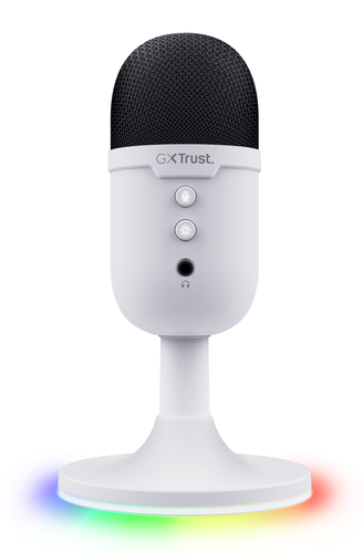 Trust YUNIX - Microphone - Blanc (25374) - Achat / Vente Accessoire Streaming / Vlogging  sur grosbill.com - 2