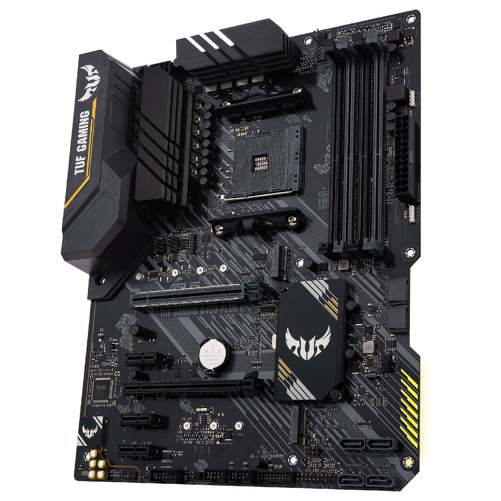 Asus TUF B450-PLUS GAMING II ATX  - Carte mère Asus - grosbill.com - 3