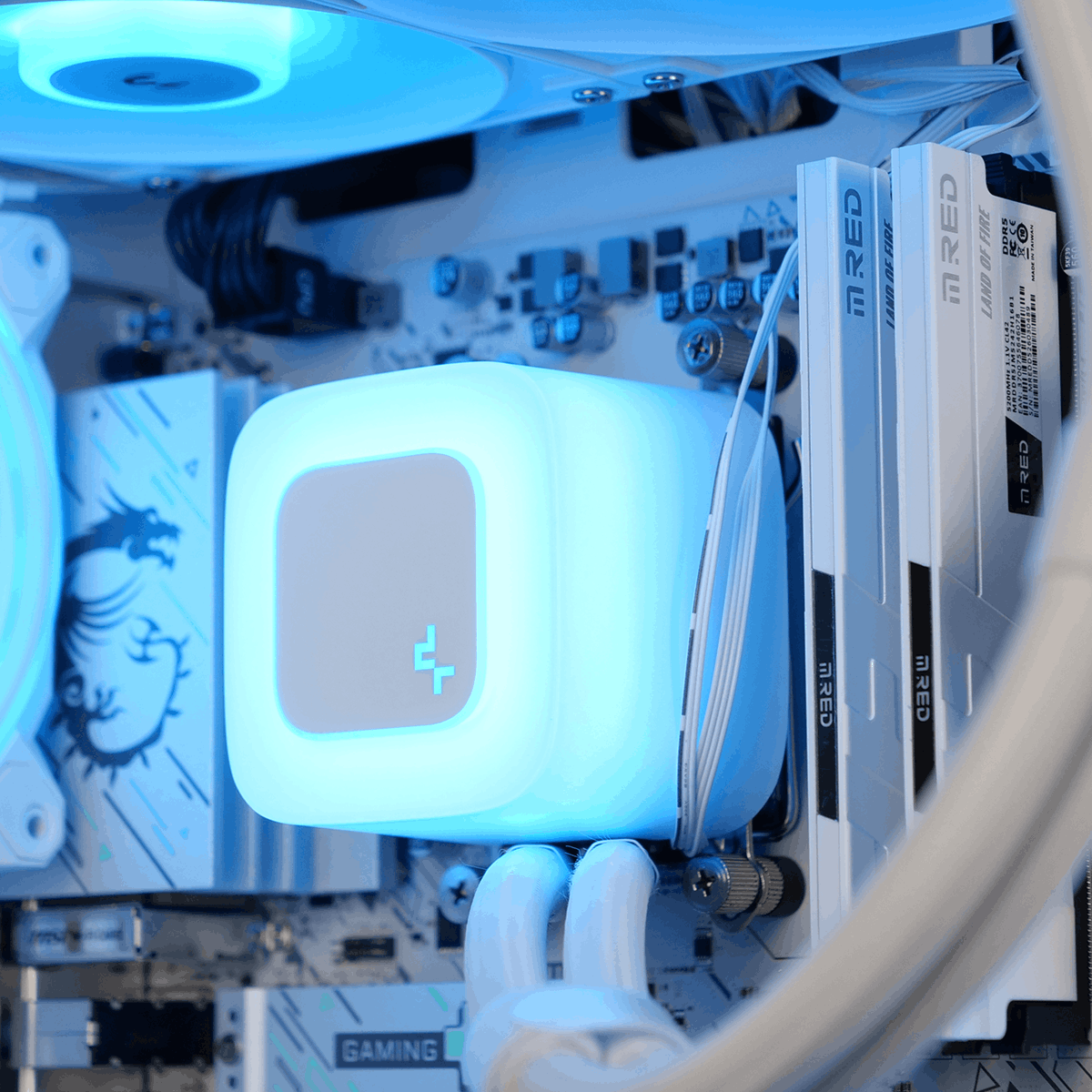 Grosbill MINI WHITE  - R5-7500F/5060Ti-8Go/32Go/1To (PCG-10603167) - Achat / Vente PC Fixe sur grosbill.com - 2