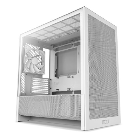 NZXT H3 Flow Blanc Blanc - Boîtier PC NZXT - grosbill.com - 2
