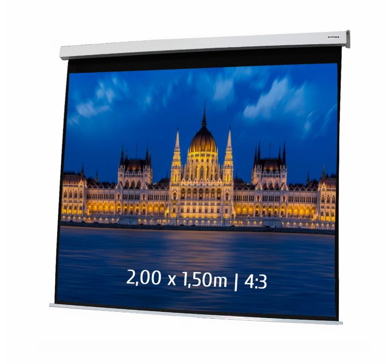 Kimex International Ecran de projection motorisé 2.0x1.5m 4:3 (042-3403) - Achat / Vente Accessoires vidéoprojecteur sur grosbill.com - 0