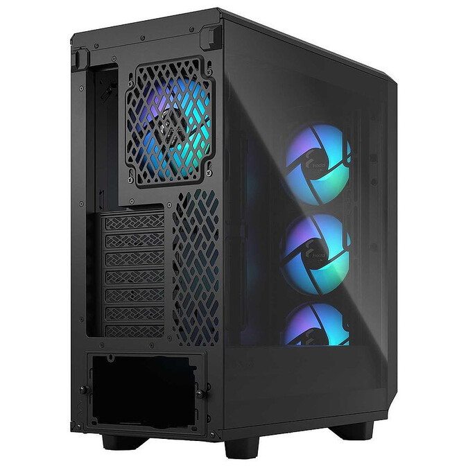Fractal Design Meshify 2 Compact RGB TG Black Noir - Boîtier PC - 4