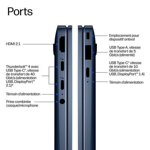 HP EBXFLG2I14AI X7 358H 14 - Achat / Vente sur grosbill.com - 3