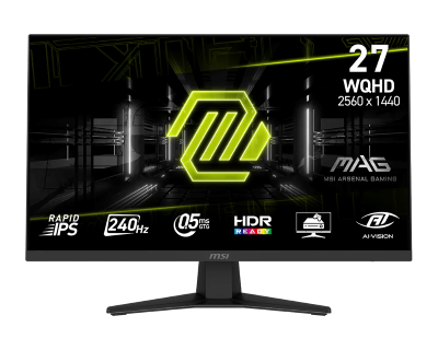 Ecran PC MSI MAG 274QF X24 - 27" QHD 240Hz Fast IPS 0.5ms FreeSync Premium Grosbill
