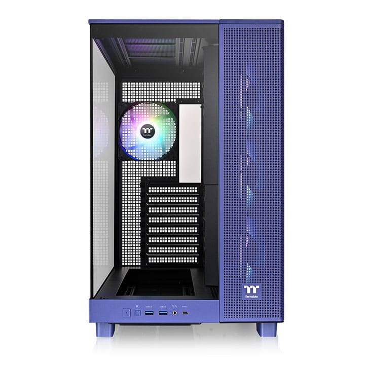 Thermaltake View 380 XL TG ARGB Future Dusk Violet - Boîtier PC - 1