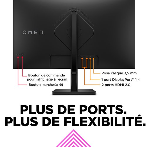 OMEN BY HP 31.5 INCH QHD 165HZ - Achat / Vente sur grosbill.com - 9