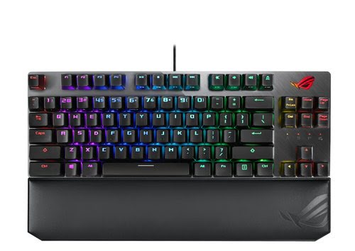 Asus ROG STRIX SCOPE NX TKL Deluxe Noir, Gris