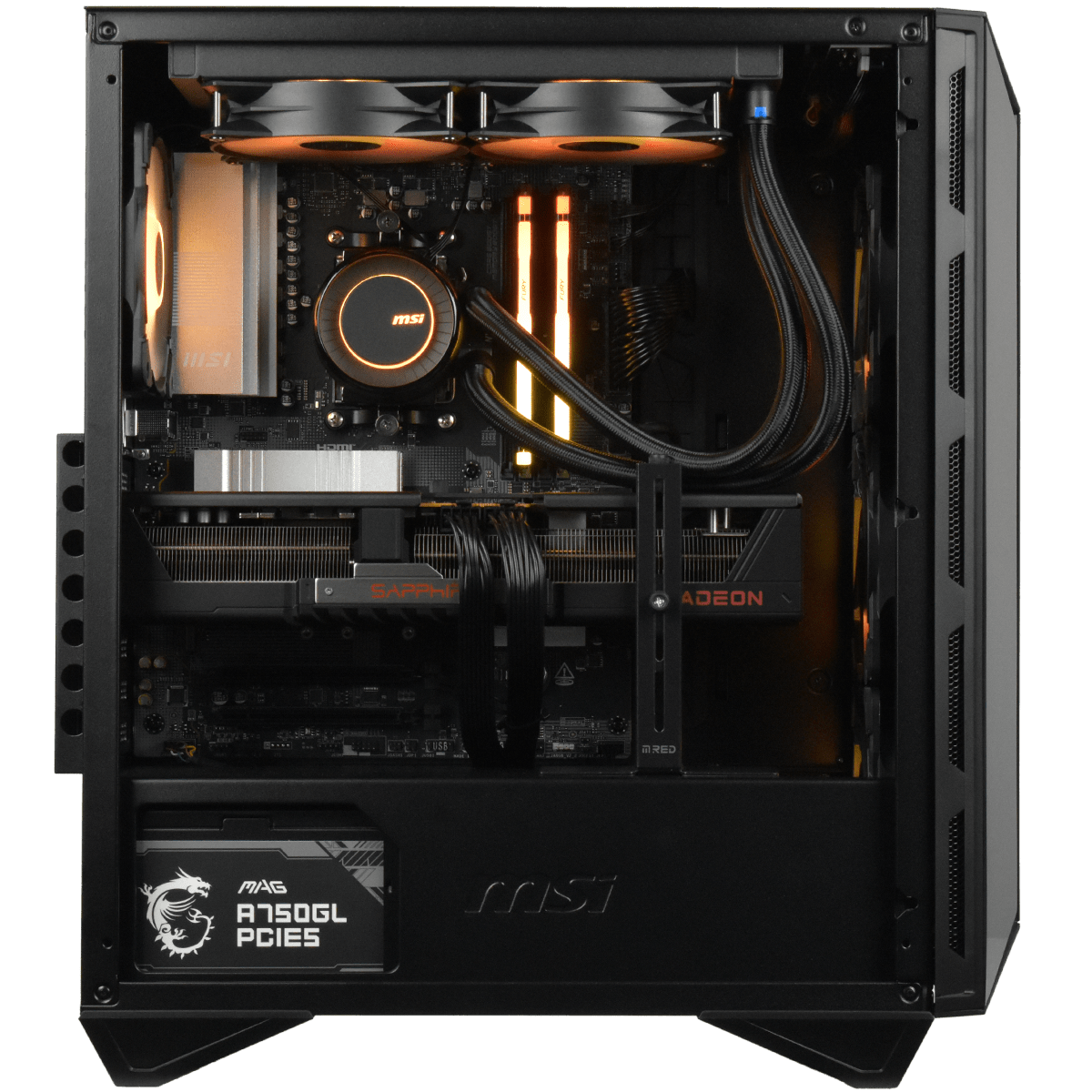 Grosbill QUANTUM - R5-7500F/RX9070XT/32Go/1To (0925-GB) (PCG-10602675) - Achat / Vente PC Fixe sur grosbill.com - 1