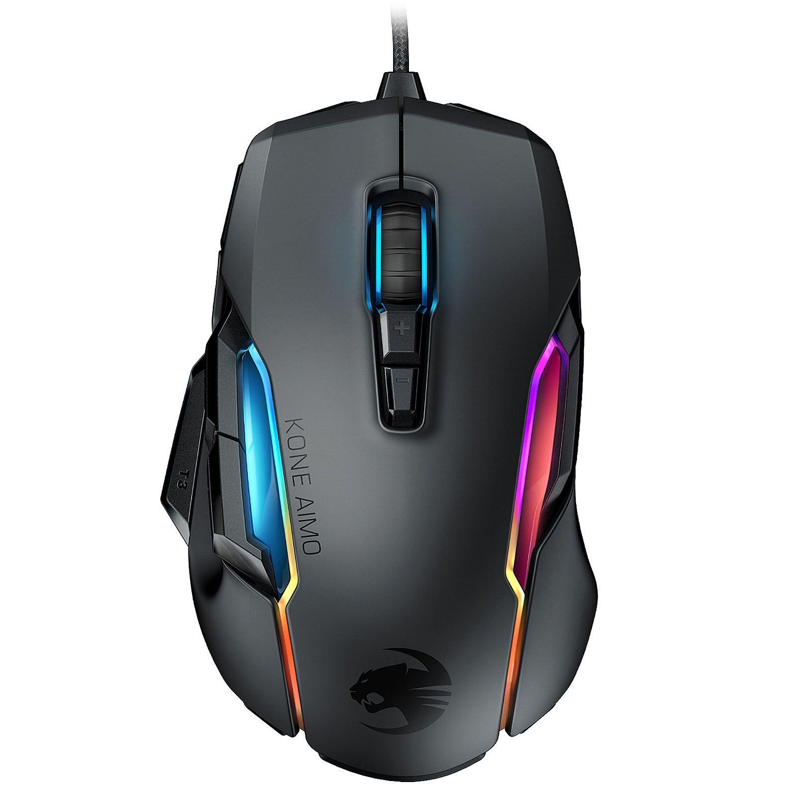 Roccat KONE AIMO Noire Remastered - Souris PC Roccat - grosbill.com - 0