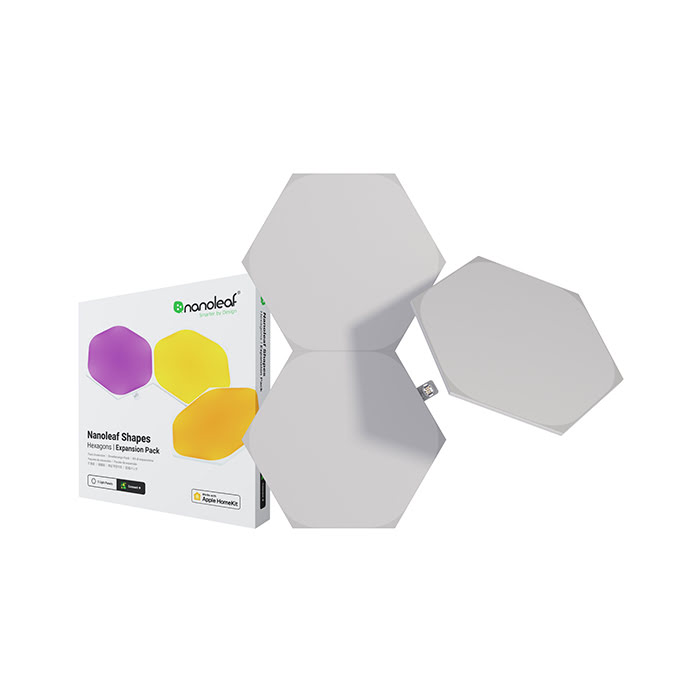 Nanoleaf Shapes Hexagons Pack Expansion - 3 pièces (NL42-0001HX-3PK) - Achat / Vente Objet connecté / Domotique sur grosbill.com - 1