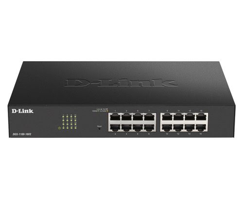 image produit D-Link 16-Port Gigabit Smart Managed Switch Grosbill