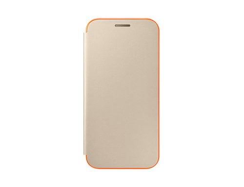 Neon Flip cover  Or pour Samsung A3 2017 - Accessoire téléphonie Samsung - 0