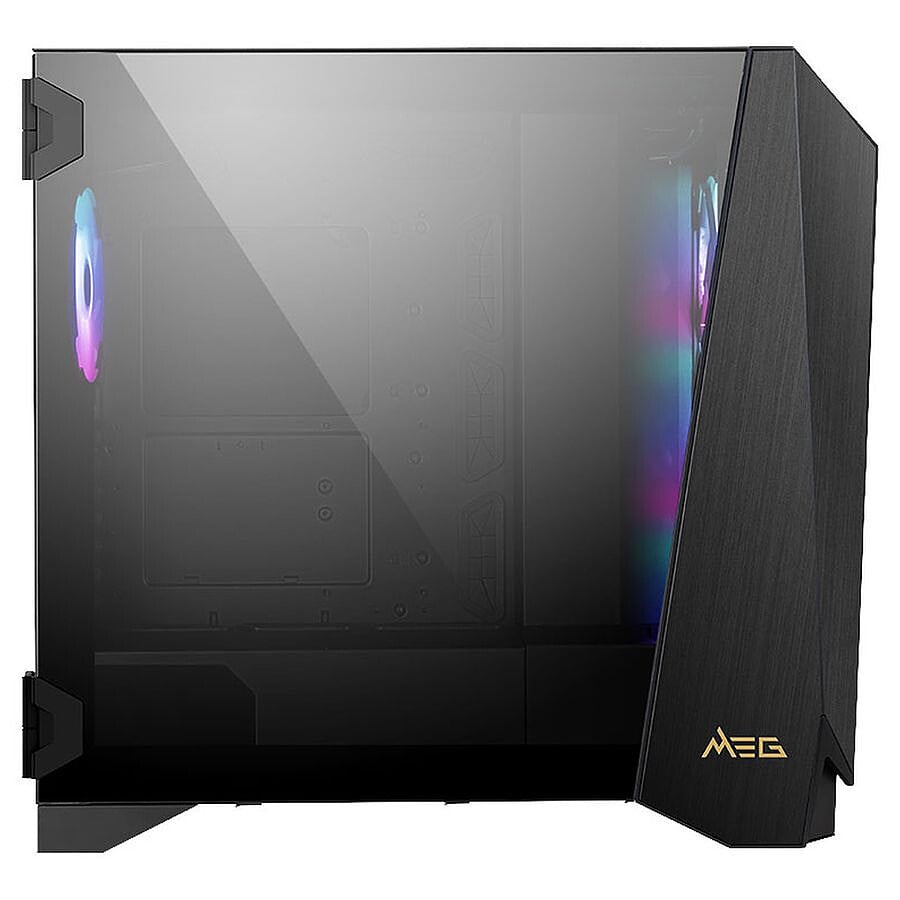 MSI Pack MSI Boitier MEG PROSPECT 700R+Alim 1000W Gold# Noir - Boîtier PC - 9