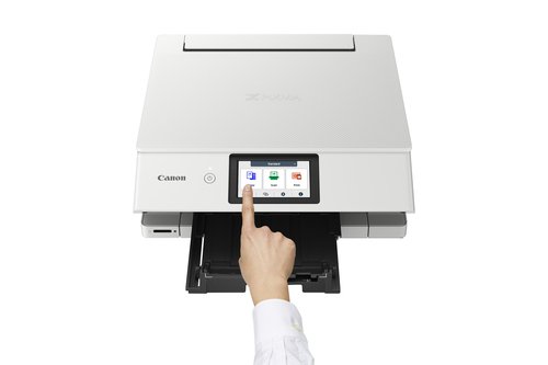 Imprimante multifonction Canon PIXMA TS8751 White - grosbill.com - 4