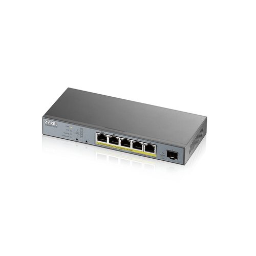 6 Port managed CCTV PoE Switch long ran - Achat / Vente sur grosbill.com - 0