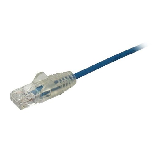 Cable - Blue Slim CAT6 Patch Cord 0.5m - Achat / Vente sur grosbill.com - 1