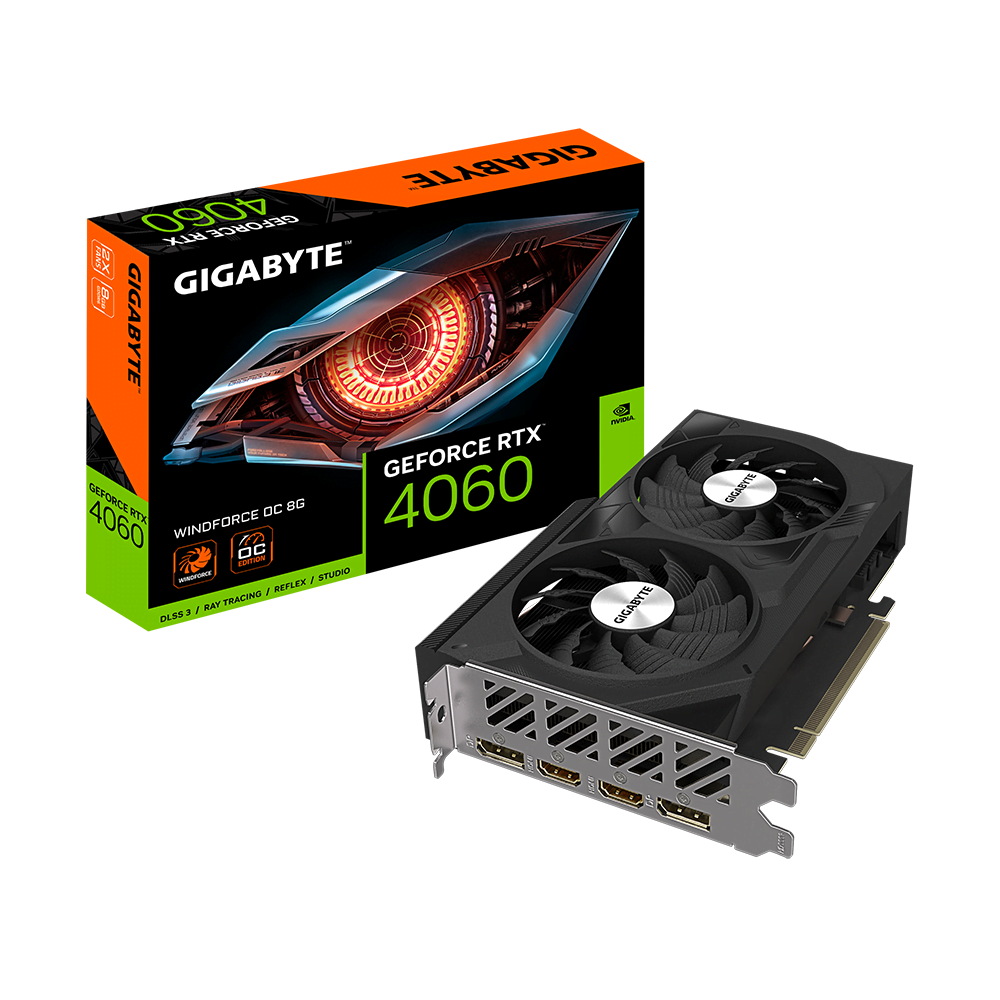 Gigabyte GeForce RTX 4060 WINDFORCE OC 8G