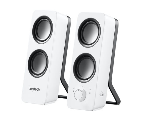 image produit Logitech Z200 - Blanc Grosbill