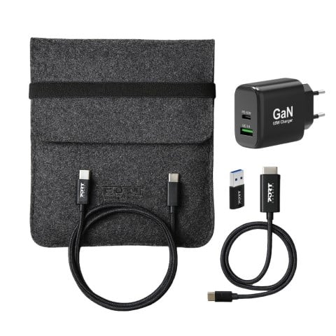 Port Kit chargeur GaN 65W 4 en 1 (501939) - Achat / Vente Chargeur sur grosbill.com - 3