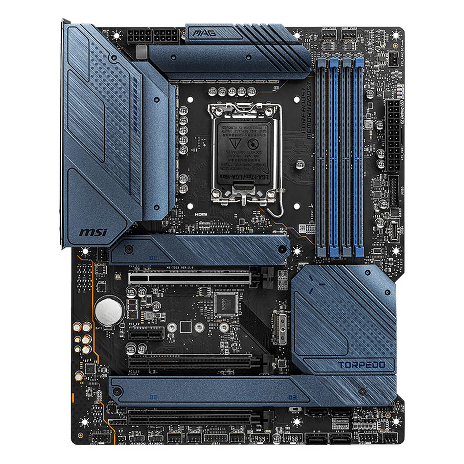 MSI MAG Z690 TORPEDO ATX  - Carte mère MSI - grosbill.com - 2