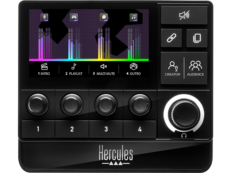 Hercules Audio Kit Pro Stream 200XLR+ Mic (4781070) - Achat / Vente Accessoire Streaming / Vlogging  sur grosbill.com - 7