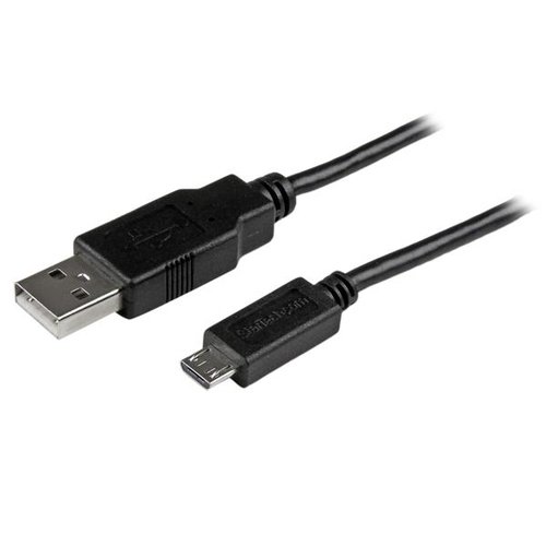 StarTech 1m Slim Micro USB Phone Charge Cable M/M