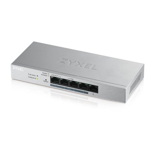 4 ports Gbps RJ45 PoE+-1 port Gbps RJ45 - Achat / Vente sur grosbill.com - 0