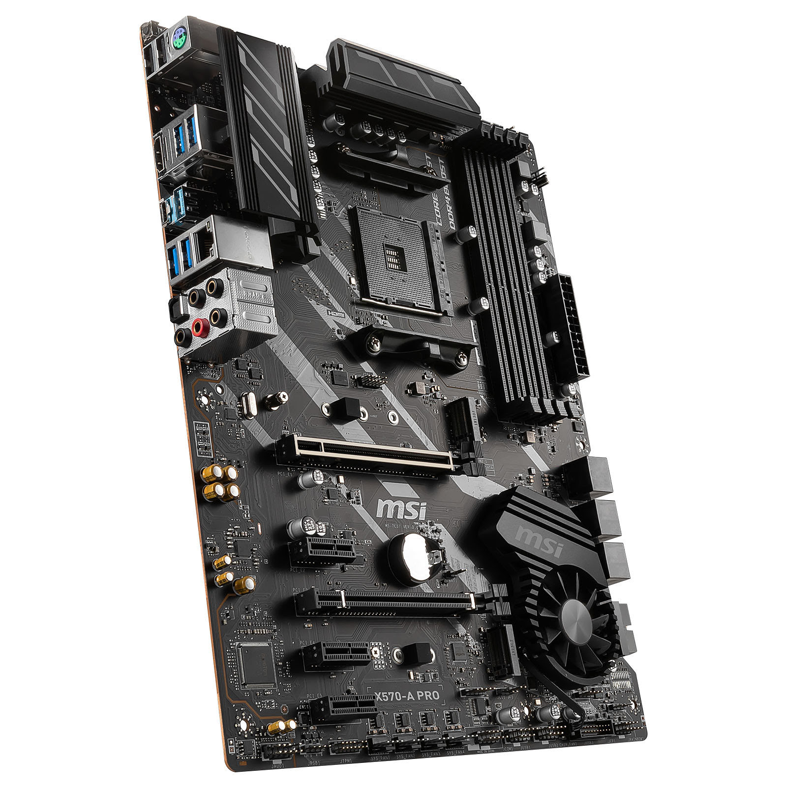 MSI X570-A PRO ATX  - Carte mère MSI - grosbill.com - 3