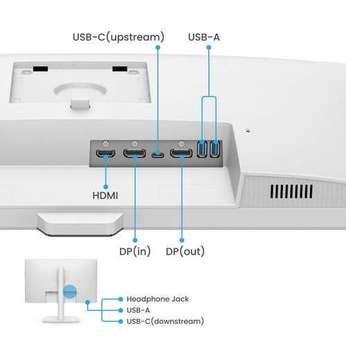 BenQ 27 pouces  9H.LLGLA.TBE - Ecran PC BenQ - grosbill.com - 4