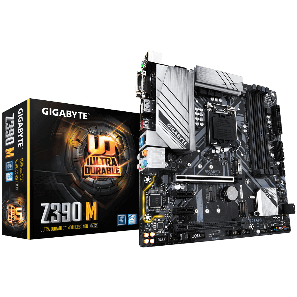 Gigabyte Z390 M Micro-ATX  - Carte mère Gigabyte - grosbill.com - 0