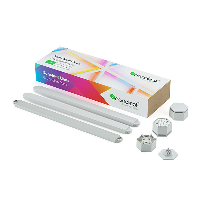 Nanoleaf Lines Pack Expansion - 3 pièces (NL59-E-0001LW-3PK) - Achat / Vente Objet connecté / Domotique sur grosbill.com - 4