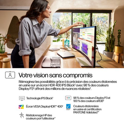 HP S7 PRO 734PM 34 ZOLL 21:9 - Achat / Vente sur grosbill.com - 10