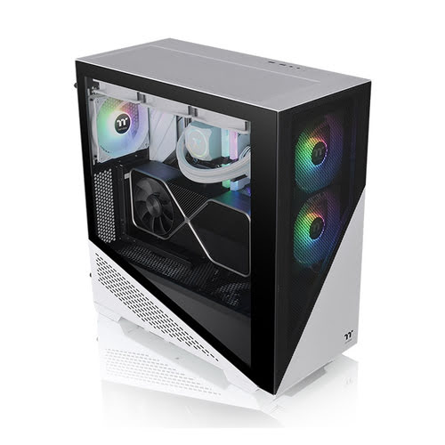 Thermaltake Divider 370 TG ARGB White Blanc - Boîtier PC - 1