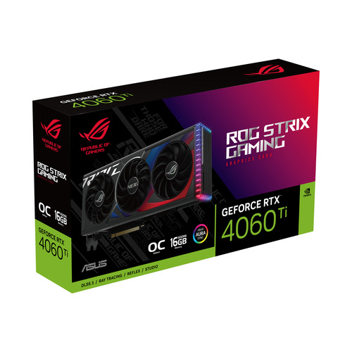 Asus ROG-STRIX-RTX4060TI-O16G-GAMING  - Carte graphique Asus - 11